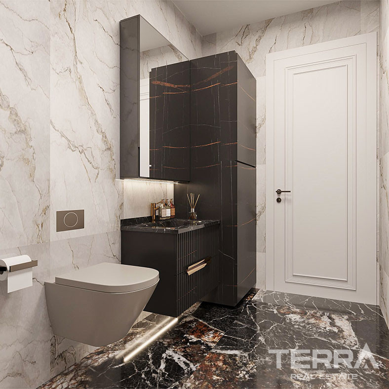 Eleganckie apartamenty w Oba, Alanya: blisko plaży i centrum - 103226