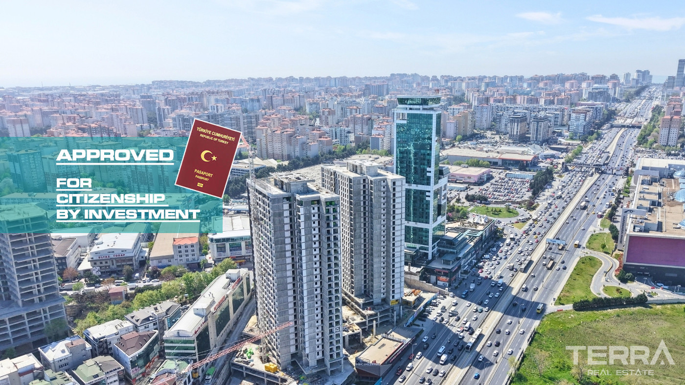 Apartments in İstanbul, Beylikdüzü, 2 Mins from E-5 & Marmara Park