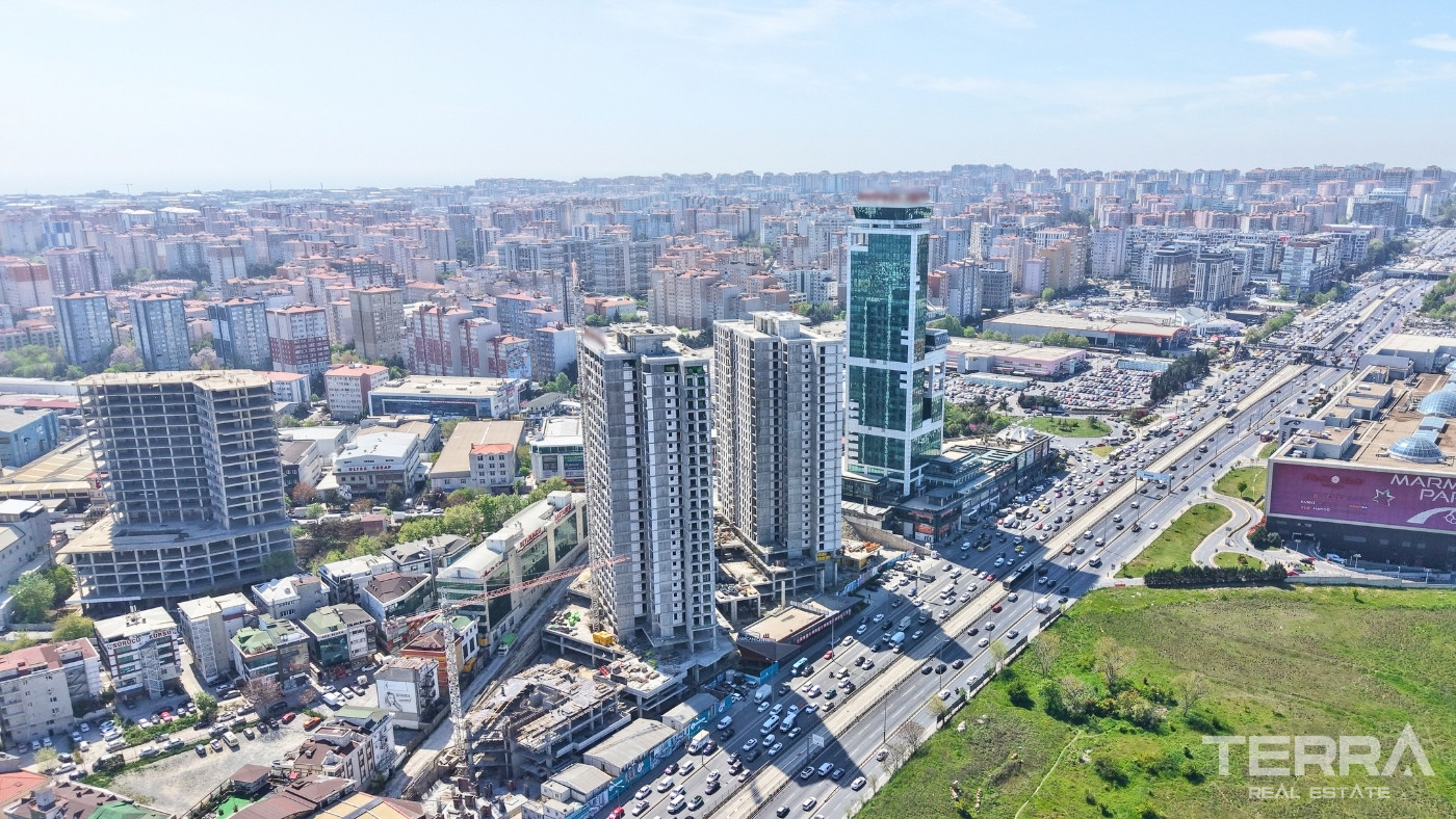 Apartments in İstanbul, Beylikdüzü, 2 Mins from E-5 & Marmara Park - 103160