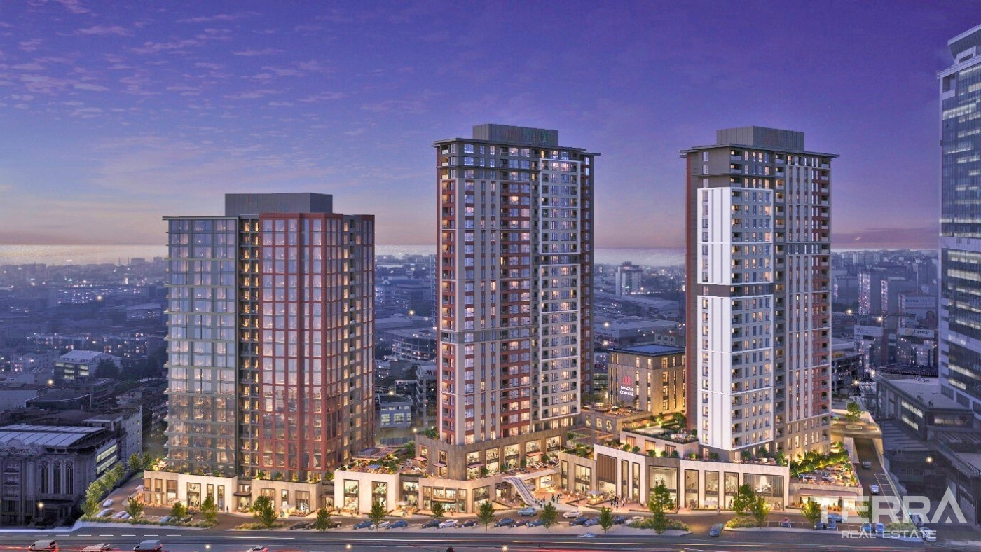 Apartments in İstanbul, Beylikdüzü, 2 Mins from E-5 & Marmara Park - 103163