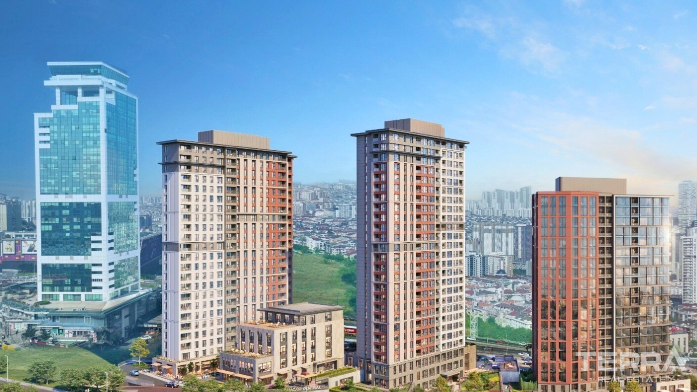 Apartments in İstanbul, Beylikdüzü, 2 Mins from E-5 & Marmara Park - 103164
