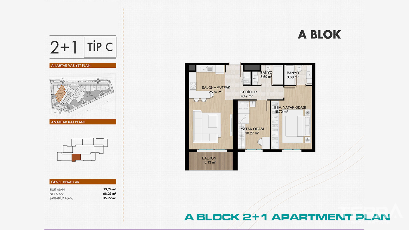 Apartments in İstanbul, Beylikdüzü, 2 Mins from E-5 & Marmara Park - 103172
