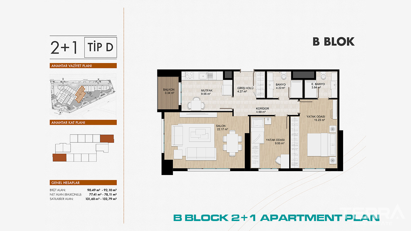 Apartments in İstanbul, Beylikdüzü, 2 Mins from E-5 & Marmara Park - 103175