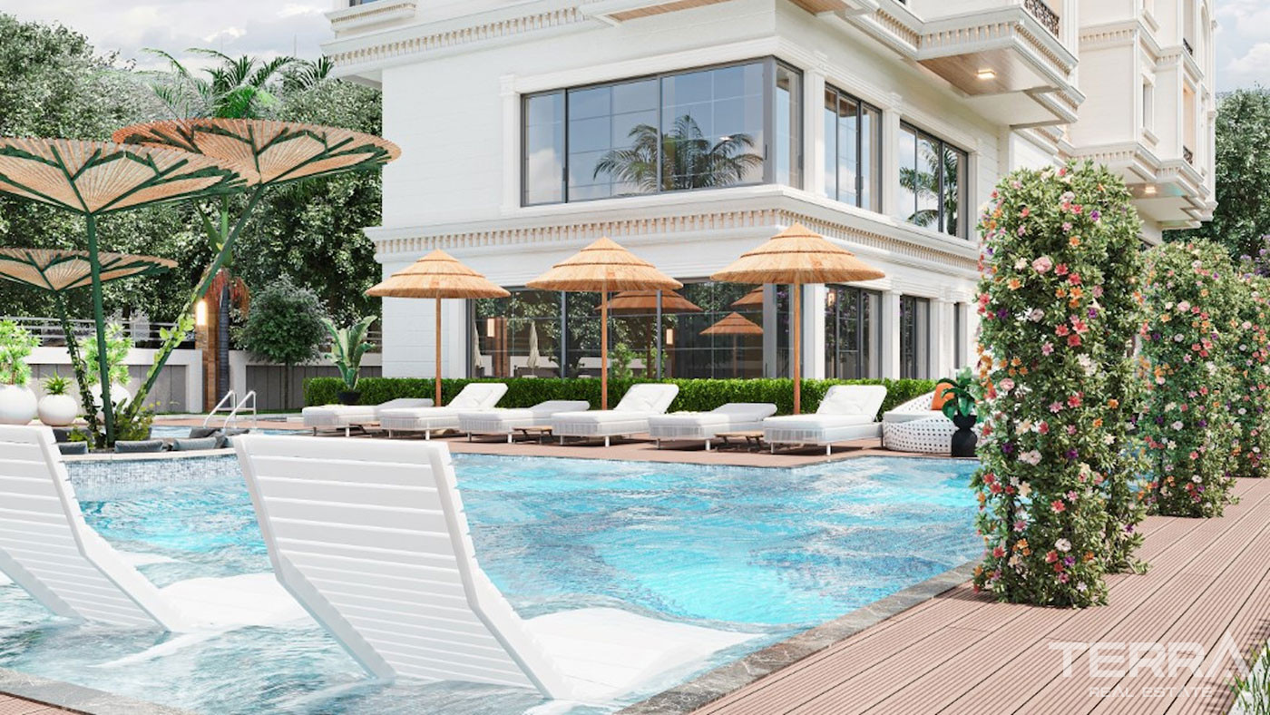 Alanya Mahmutlar’da Konforlu ve Modern Sıfır Daireler - 103244