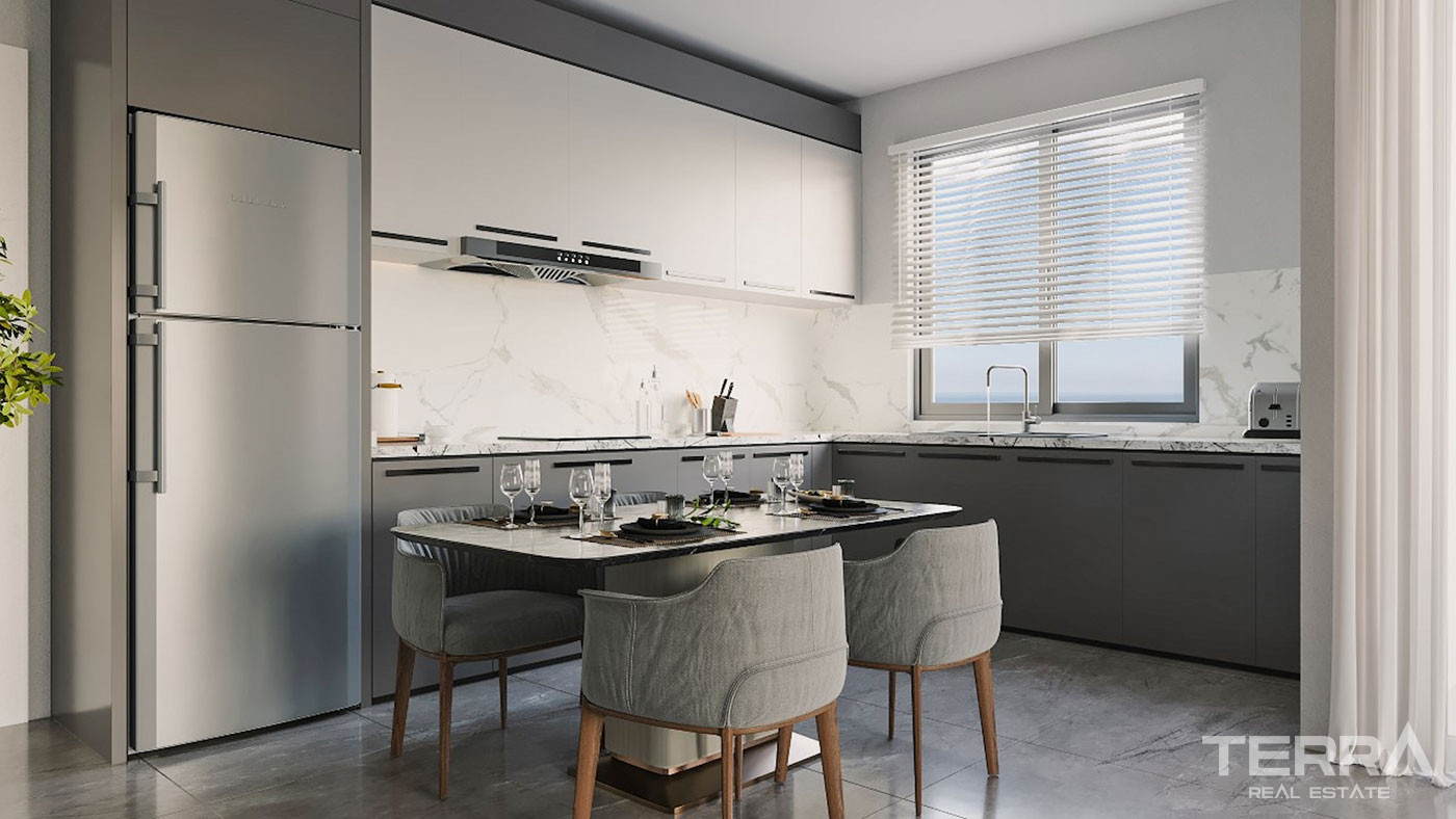 Alanya Mahmutlar’da Konforlu ve Modern Sıfır Daireler - 103246