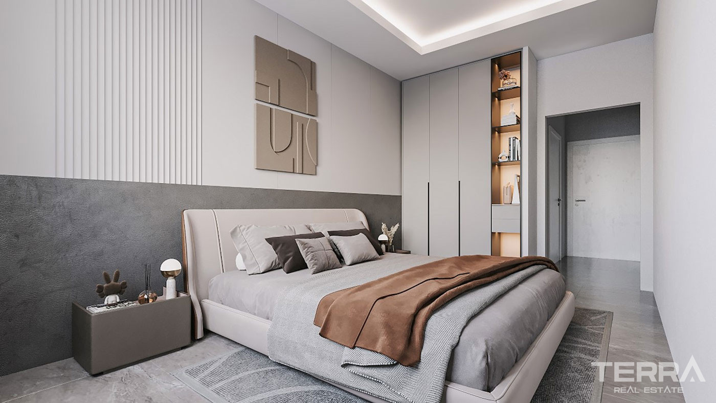 Alanya Mahmutlar’da Konforlu ve Modern Sıfır Daireler - 103248