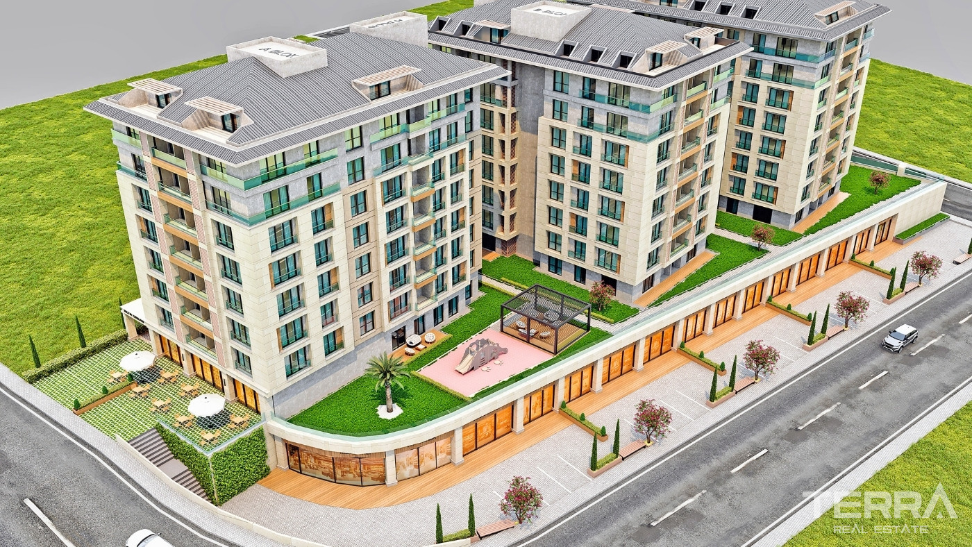 Family-Concept Flats with Full of Social Amenities in İstanbul - 103256
