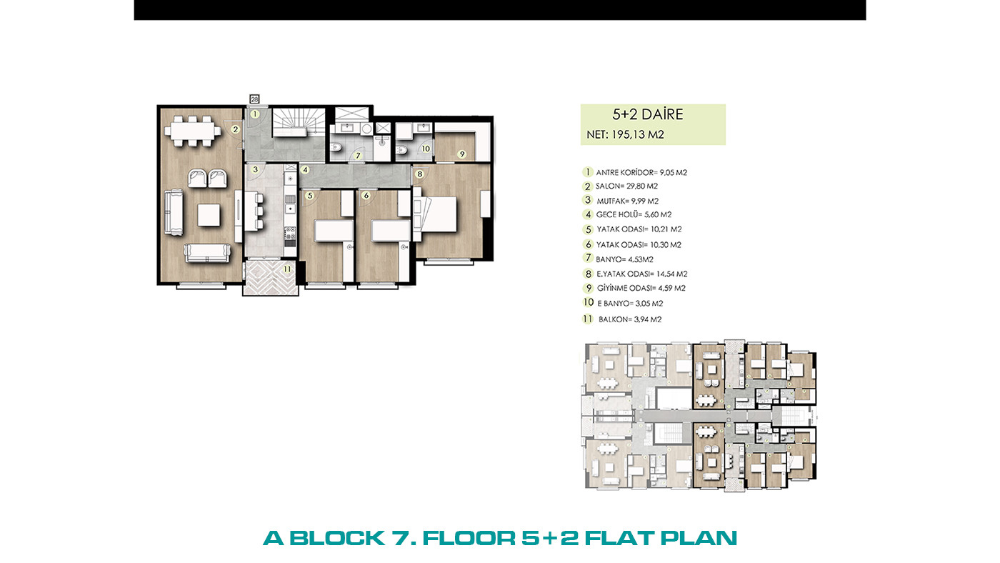 Family-Concept Flats with Full of Social Amenities in İstanbul - 103259