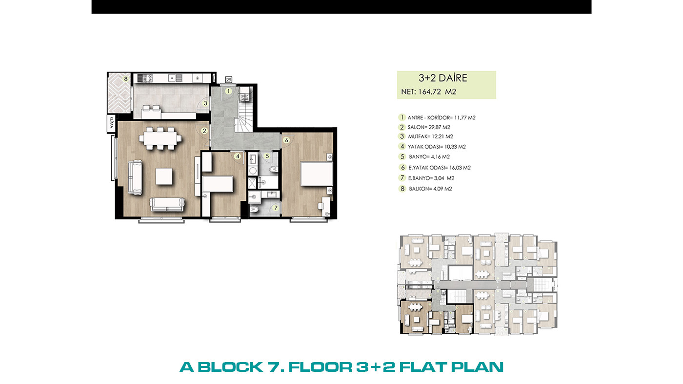 Family-Concept Flats with Full of Social Amenities in İstanbul - 103260
