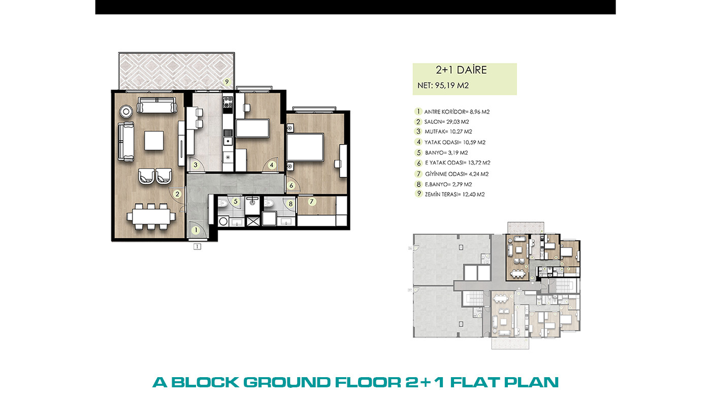 Family-Concept Flats with Full of Social Amenities in İstanbul - 103270