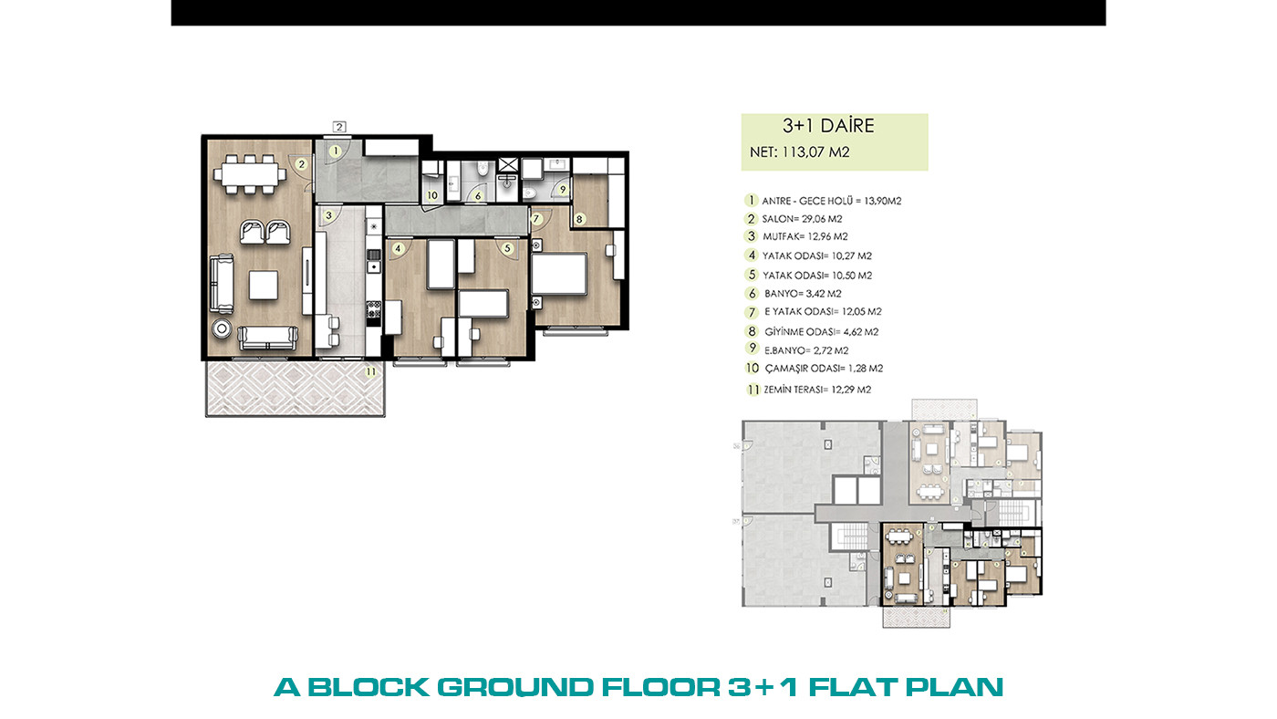 Family-Concept Flats with Full of Social Amenities in İstanbul - 103271