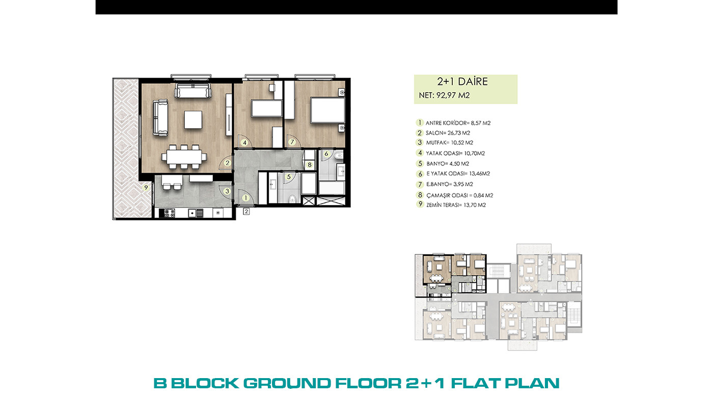 Family-Concept Flats with Full of Social Amenities in İstanbul - 103280
