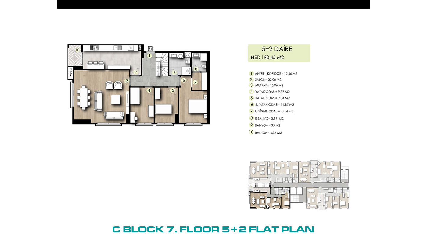 Family-Concept Flats with Full of Social Amenities in İstanbul - 103287