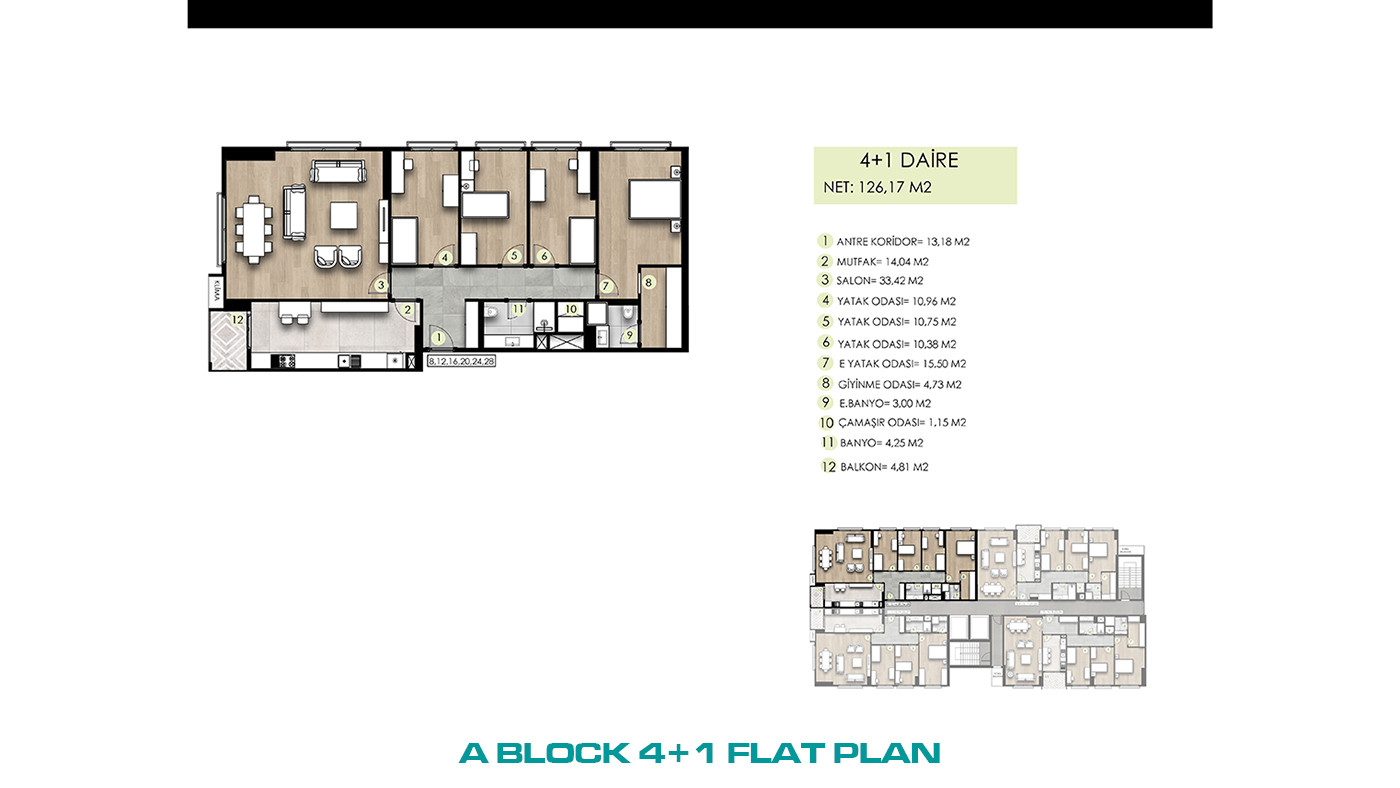 Family-Concept Flats with Full of Social Amenities in İstanbul - 103298