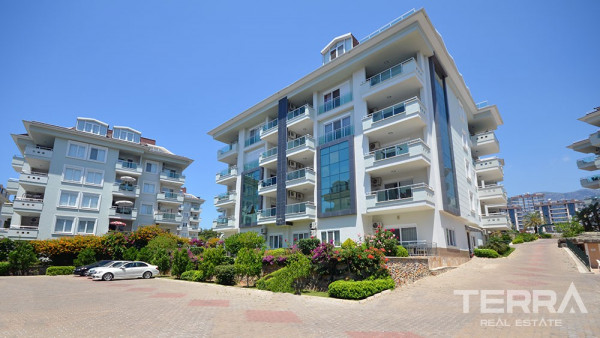 2-roms leilighet til salgs i Olive City Oba, Alanya, Tyrkia