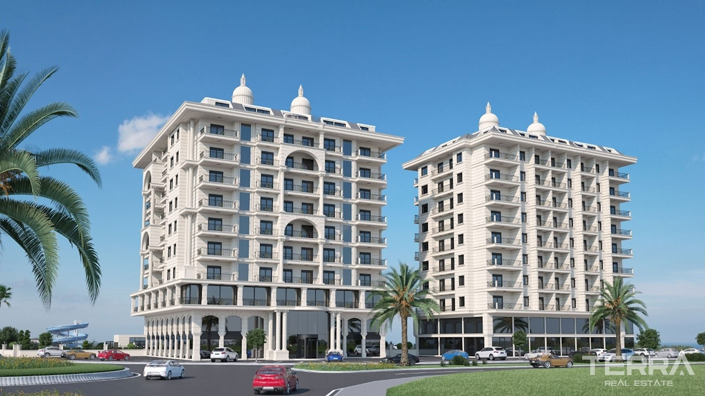 Central Apartments for Sale in Mahmutlar, Alanya, Turkey