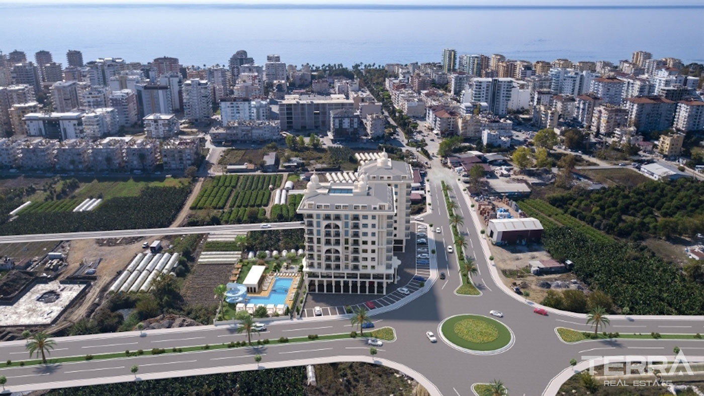 Central Apartments for Sale in Mahmutlar, Alanya, Turkey - 103374