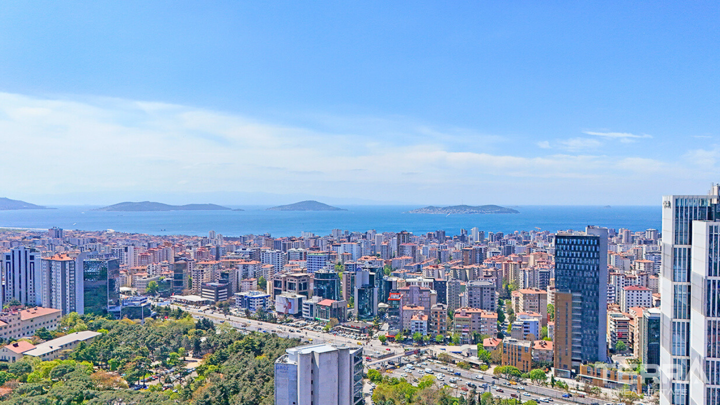 Sea View Apartments for Sale in Ataşehir, Istanbul - 103394