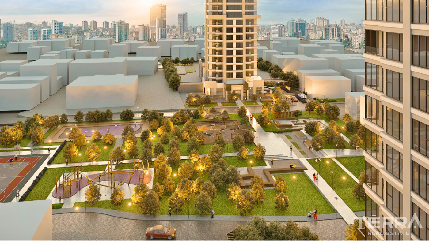 Sea View Apartments for Sale in Ataşehir, Istanbul - 103406