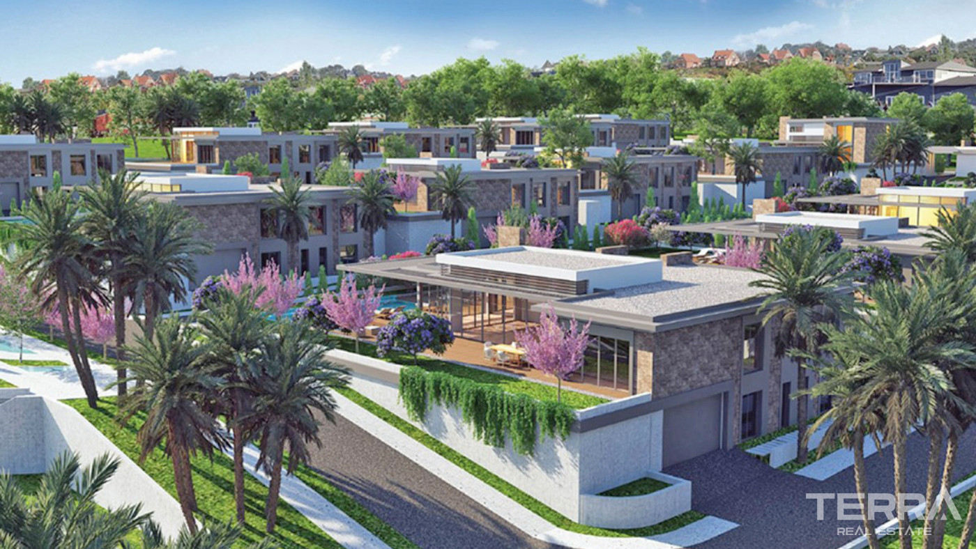 Villas with Private Pools for Sale in Istanbul, Turkey - 103442