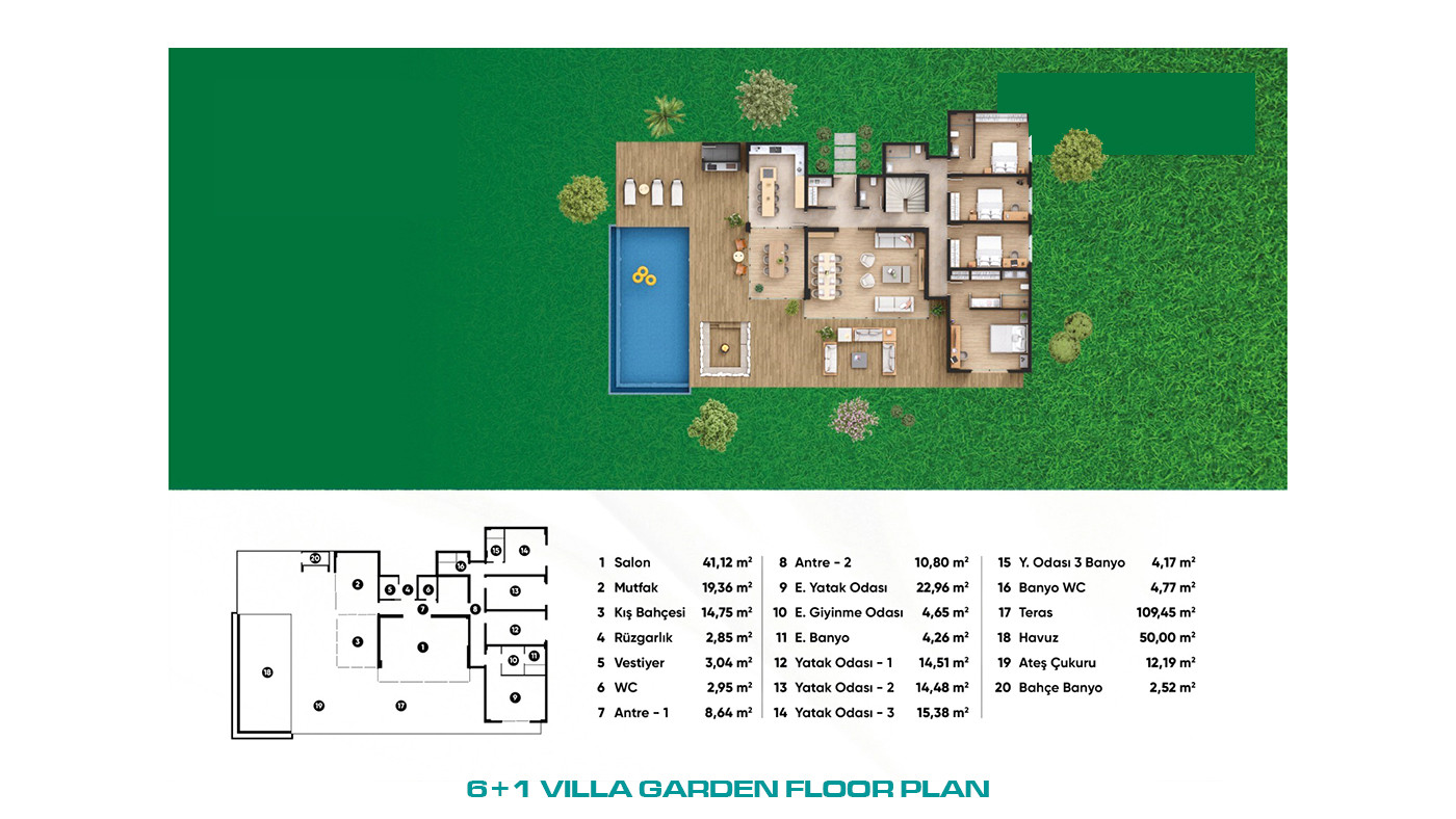 Villas with Private Pools for Sale in Istanbul, Turkey - 103519