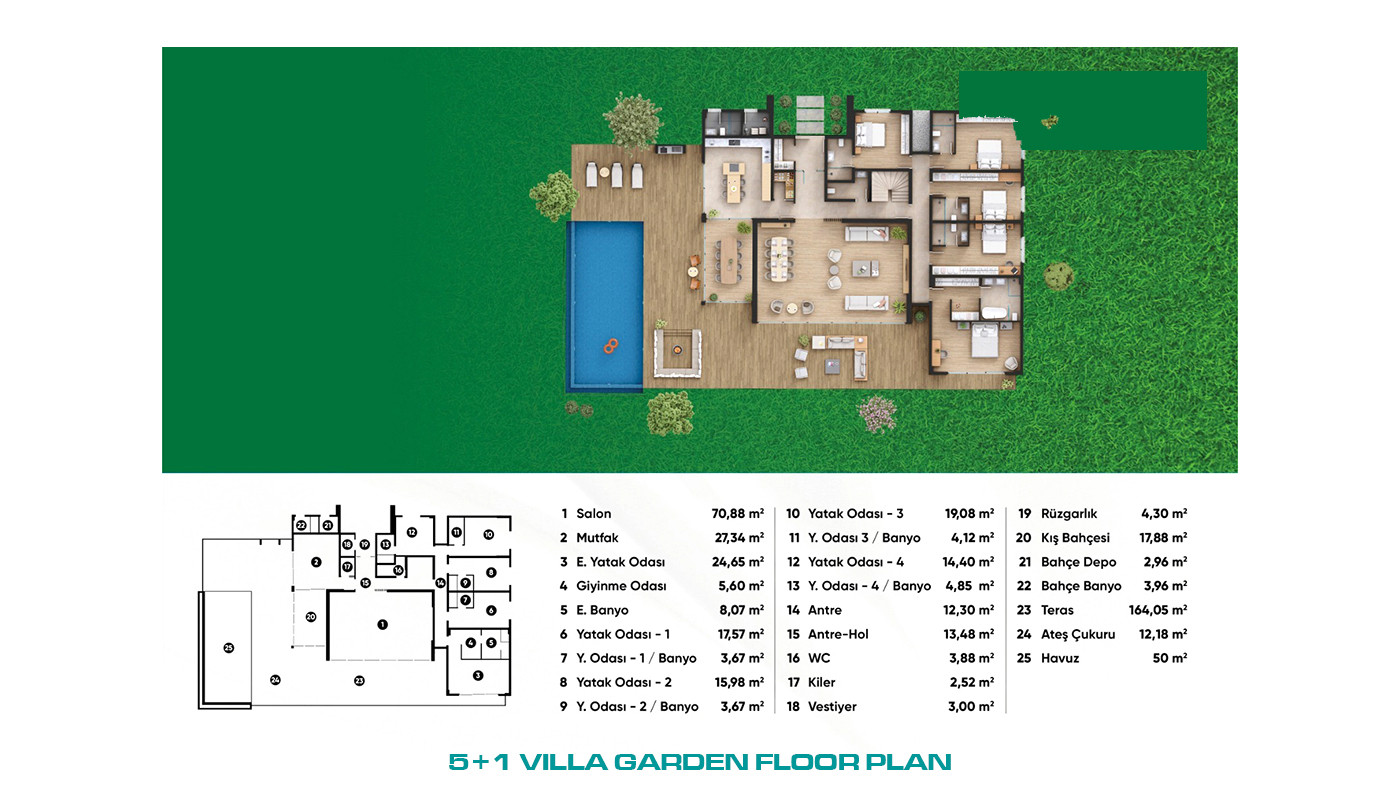 Villas with Private Pools for Sale in Istanbul, Turkey - 103522