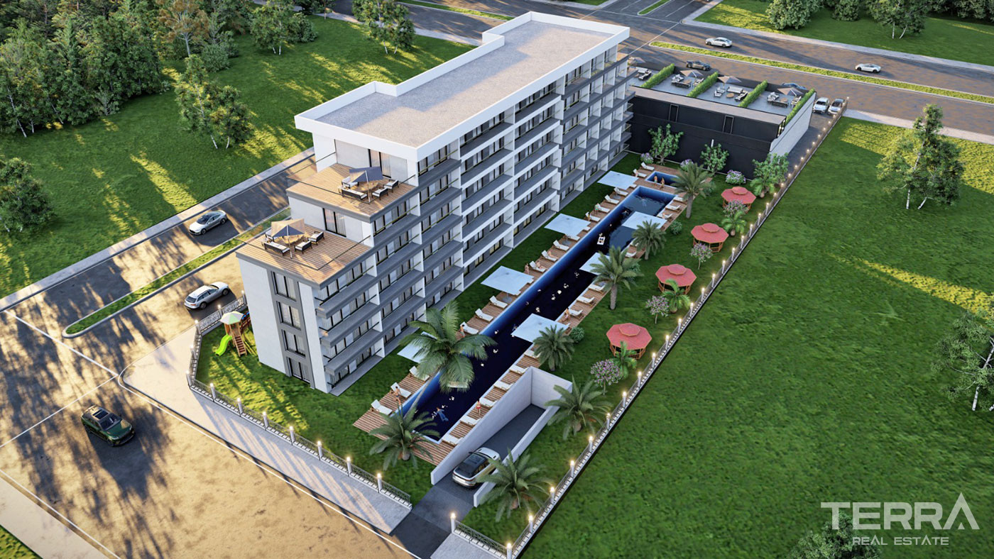Modern Apartments for Sale in Altıntaş, Antalya - 103500