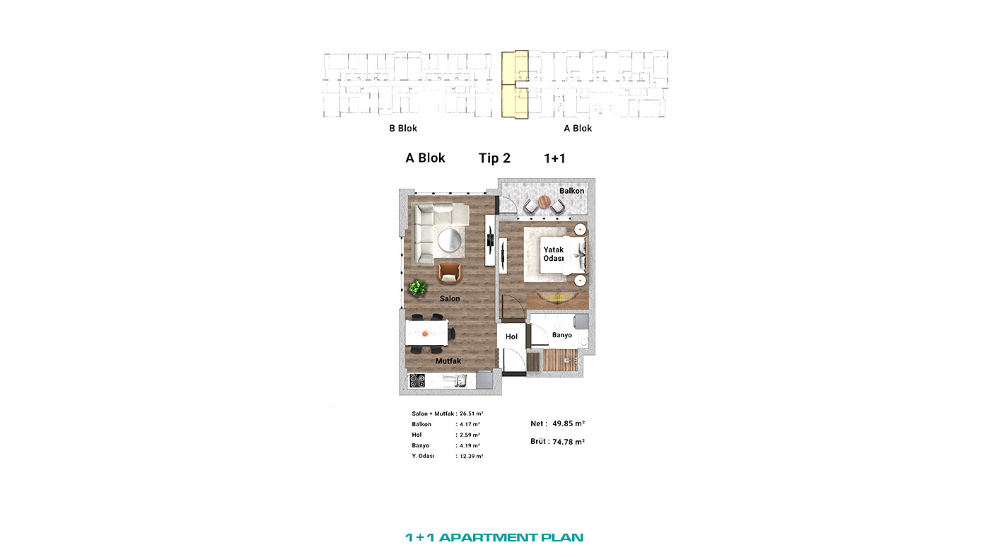 Comfortable Apartments for Sale in Bağcılar, İstanbul - 103551