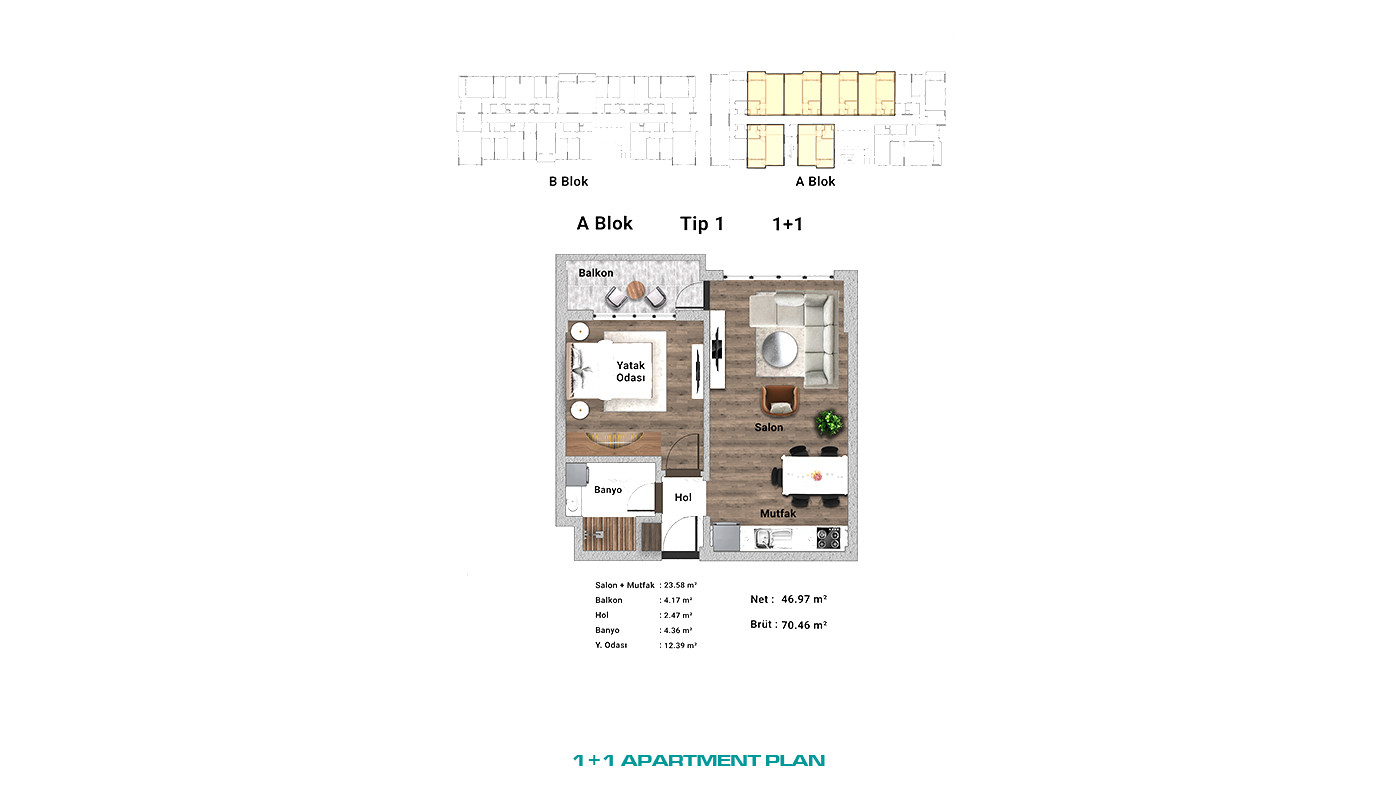 Comfortable Apartments for Sale in Bağcılar, İstanbul - 103552