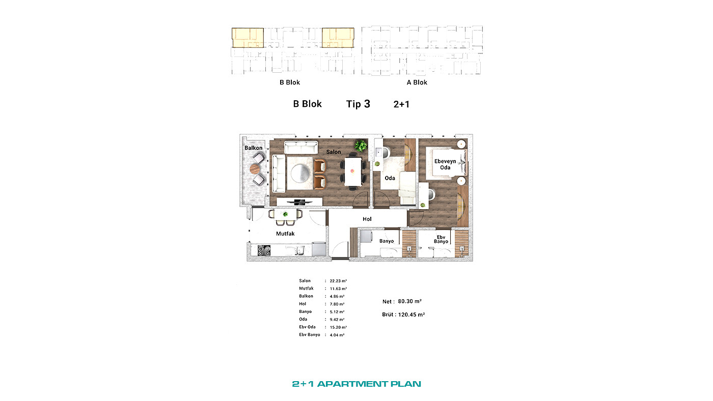 Comfortable Apartments for Sale in Bağcılar, İstanbul - 103558