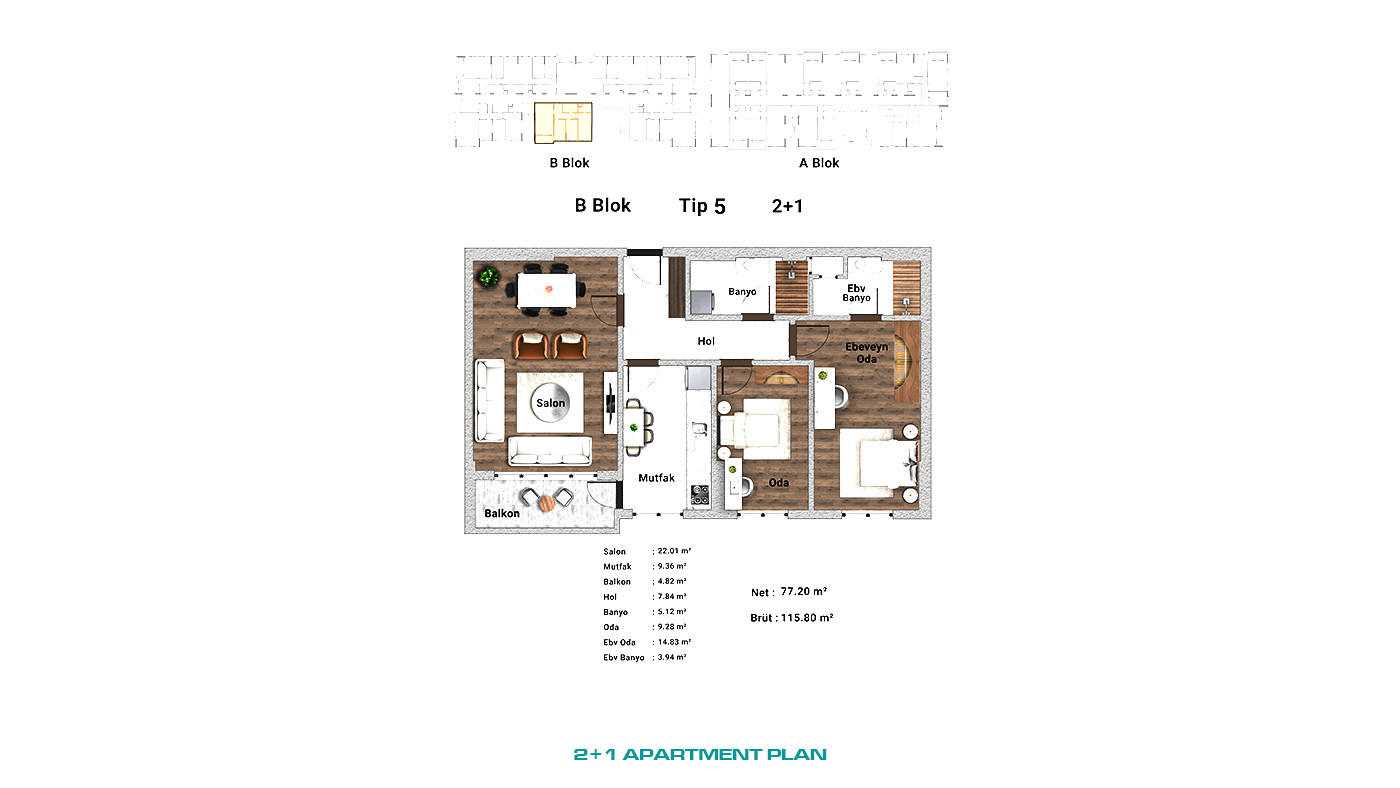 Comfortable Apartments for Sale in Bağcılar, İstanbul - 103561