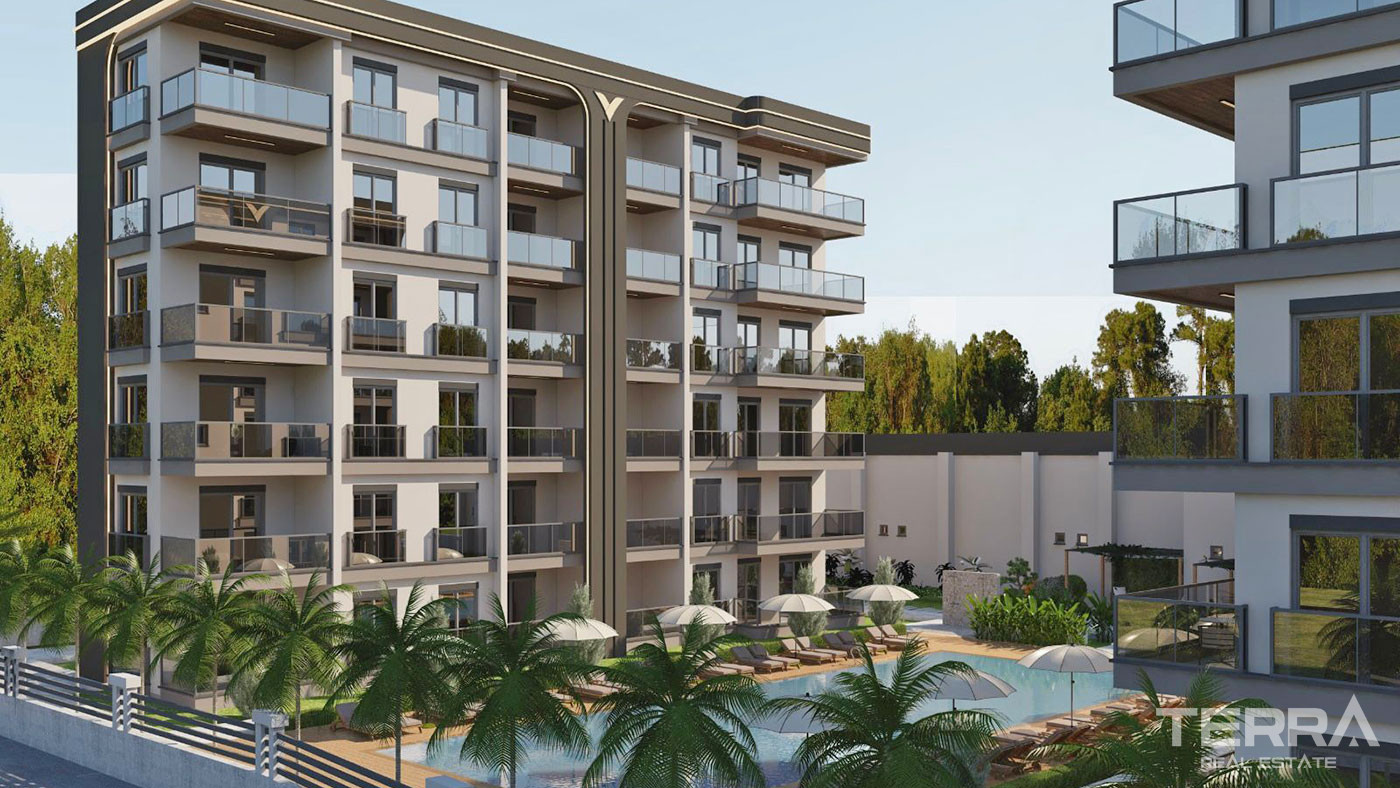 Flats for Sale in Altıntaş, Antalya - 103528