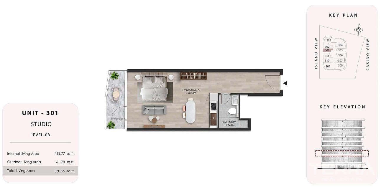 Seafront Apartments for Sale in Ras Al Khaimah, Al Marjan Island, UAE - 104592