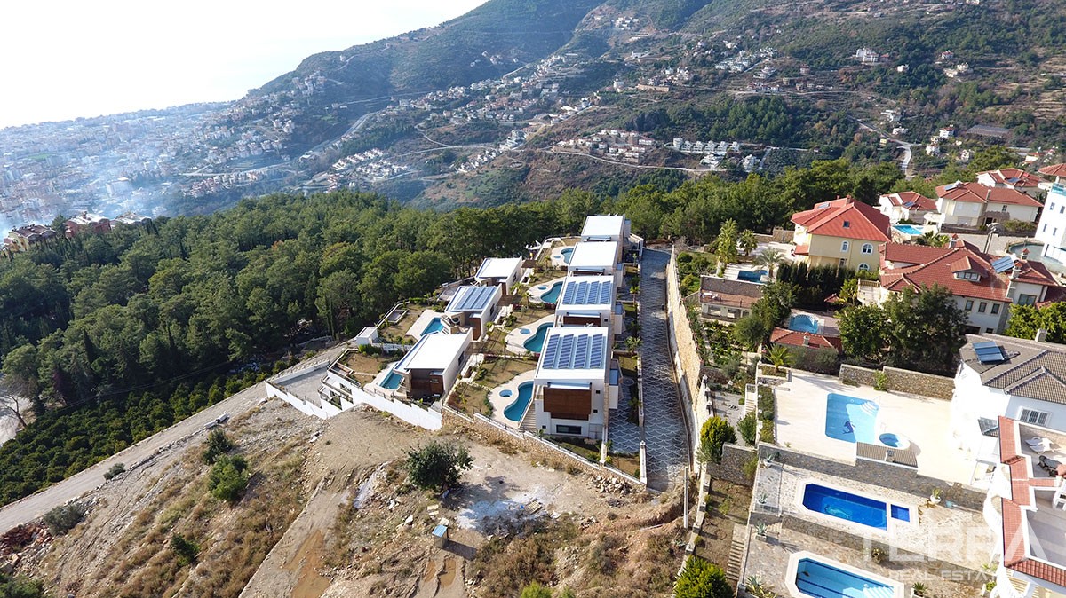 Exklusive Villen und Wohnungen zu verkaufen in Alanya Stadt - 4947