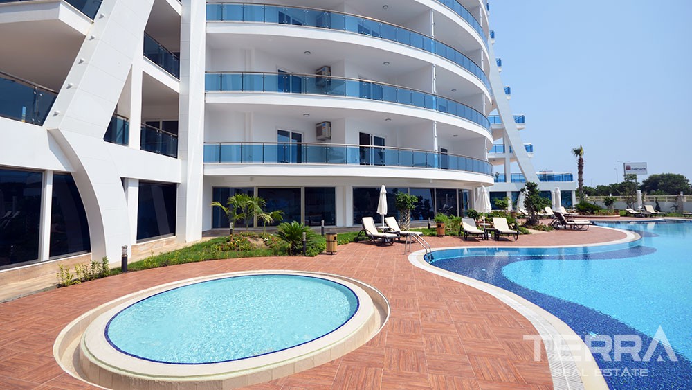 Exclusive sea front apartments in Mahmutlar, Alanya - 5015