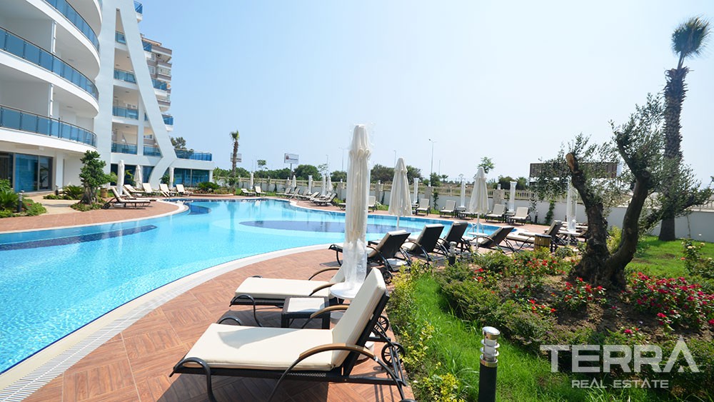 Exclusive sea front apartments in Mahmutlar, Alanya - 5016