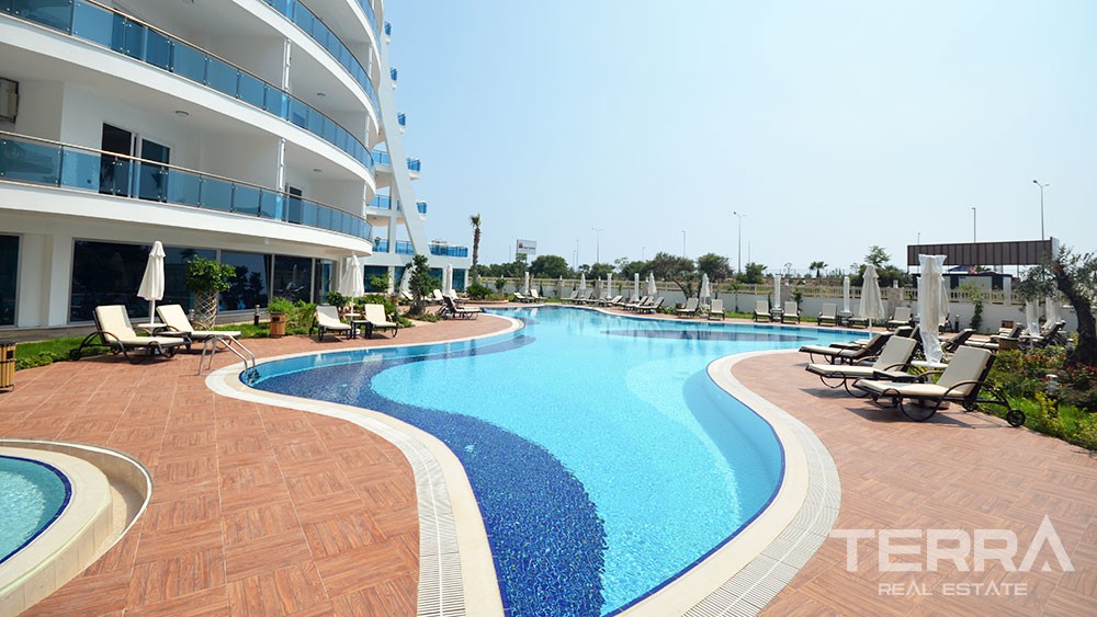 Exclusive sea front apartments in Mahmutlar, Alanya - 5017