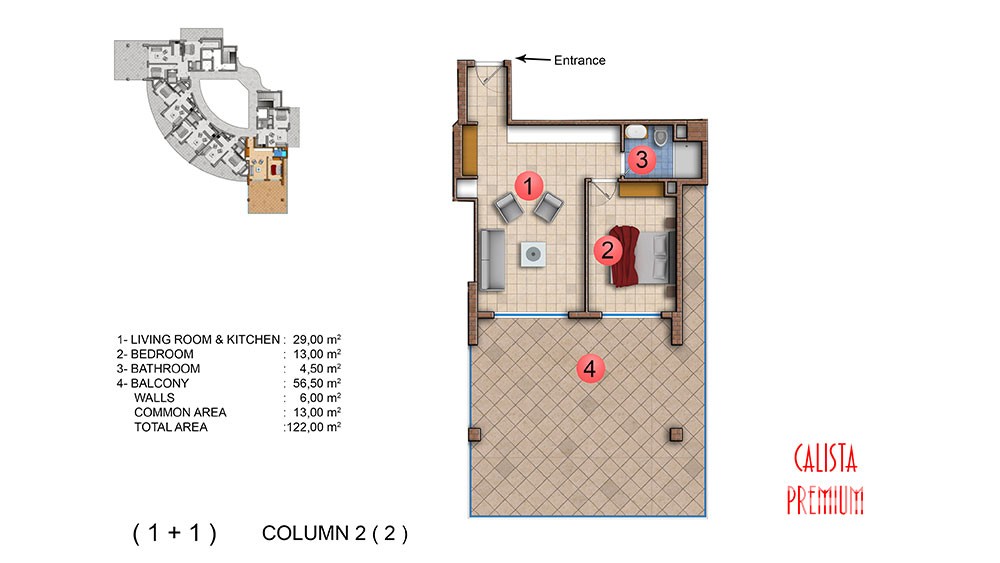 Exclusive sea front apartments in Mahmutlar, Alanya - 5027