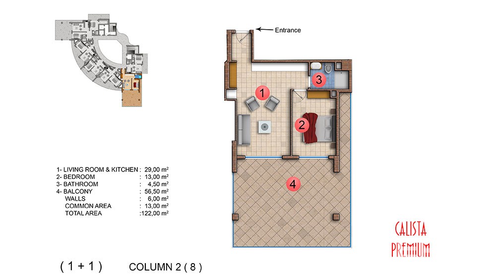 Exclusive sea front apartments in Mahmutlar, Alanya - 5030
