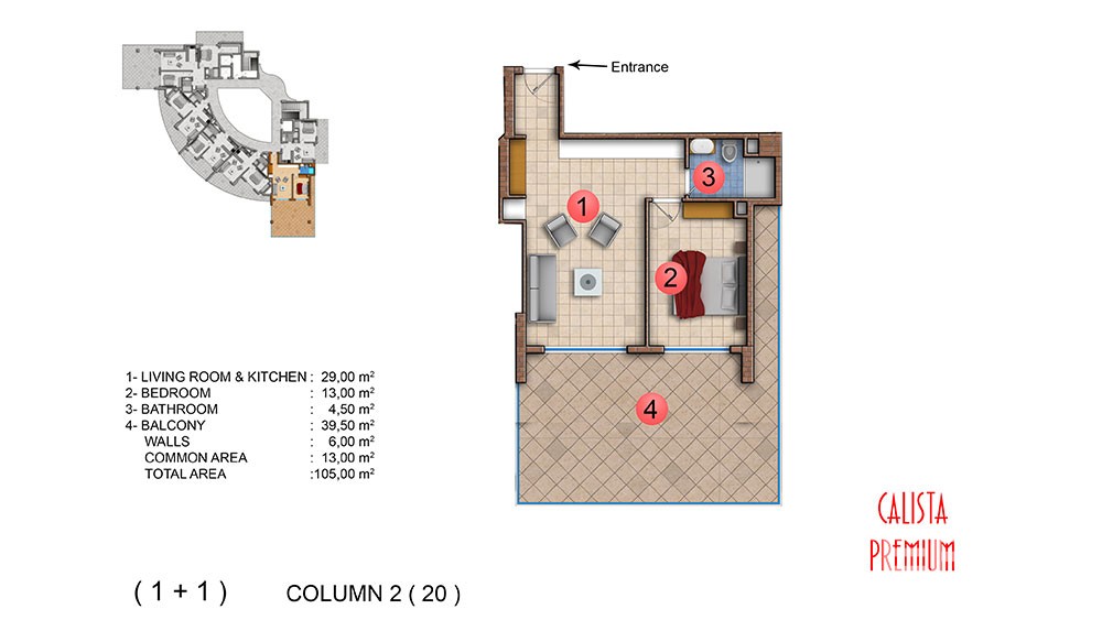 Exclusive sea front apartments in Mahmutlar, Alanya - 5032