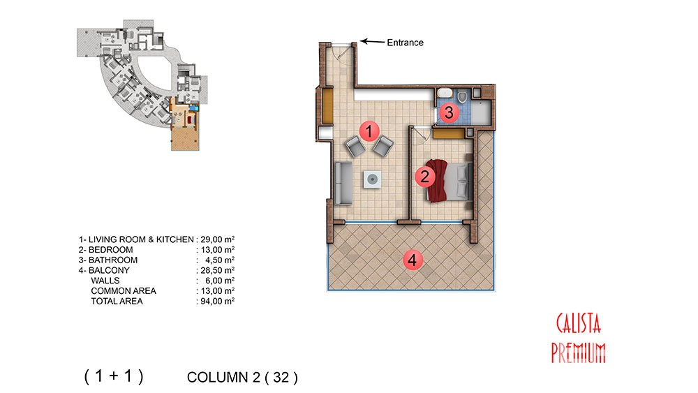 Exclusive sea front apartments in Mahmutlar, Alanya - 5034