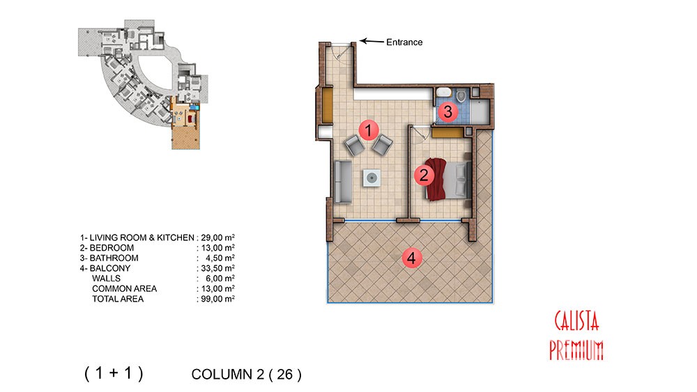 Exclusive sea front apartments in Mahmutlar, Alanya - 5037