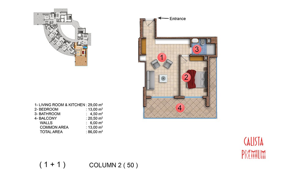 Exclusive sea front apartments in Mahmutlar, Alanya - 5038