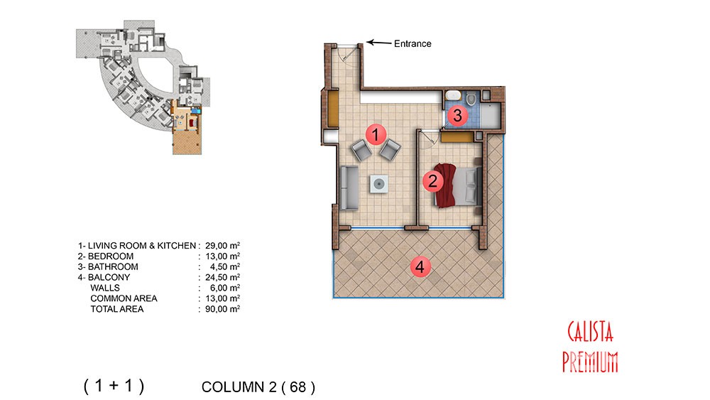 Exclusive sea front apartments in Mahmutlar, Alanya - 5044