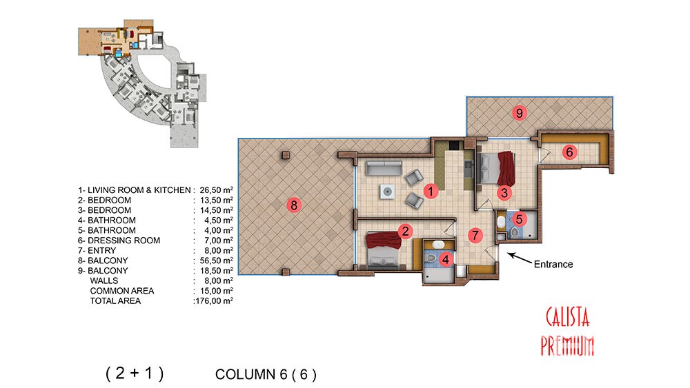 Exclusive sea front apartments in Mahmutlar, Alanya - 5051