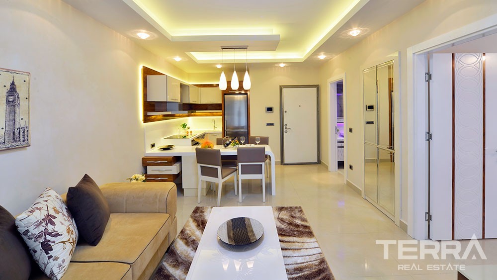 Exclusive sea front apartments in Mahmutlar, Alanya - 5053