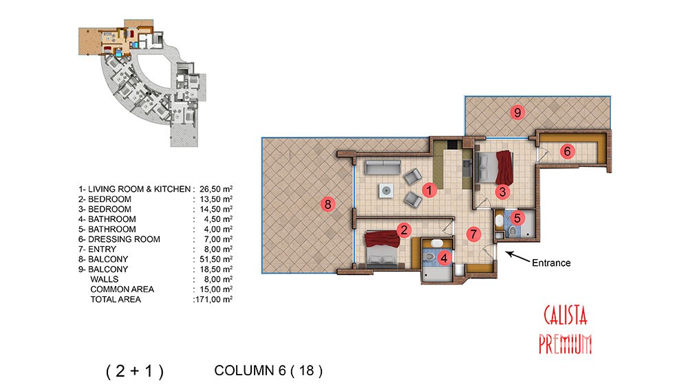 Exclusive sea front apartments in Mahmutlar, Alanya - 5054