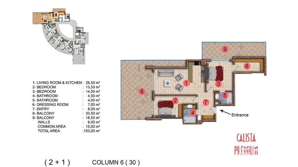 Exclusive sea front apartments in Mahmutlar, Alanya - 5056