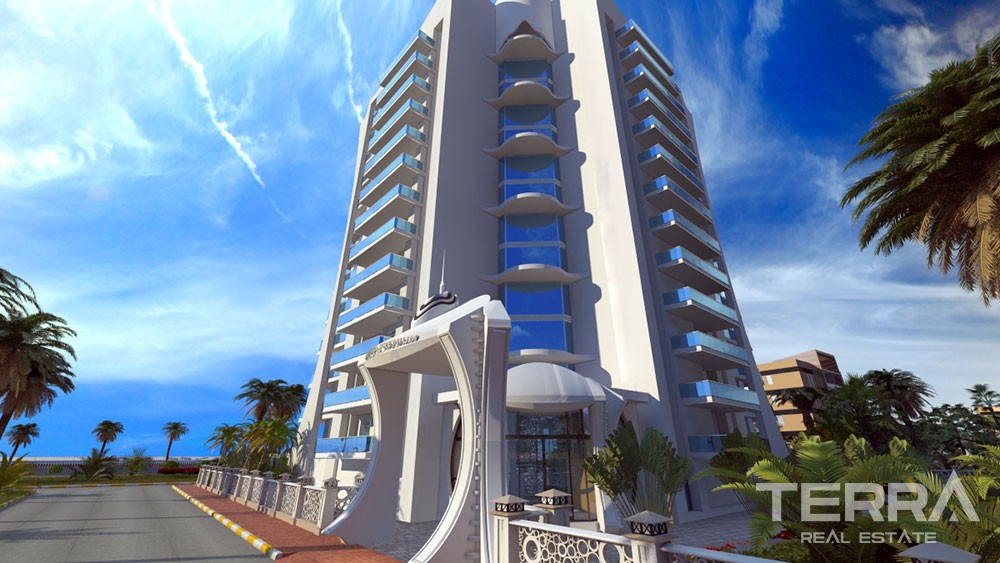 Exclusive sea front apartments in Mahmutlar, Alanya - 5060
