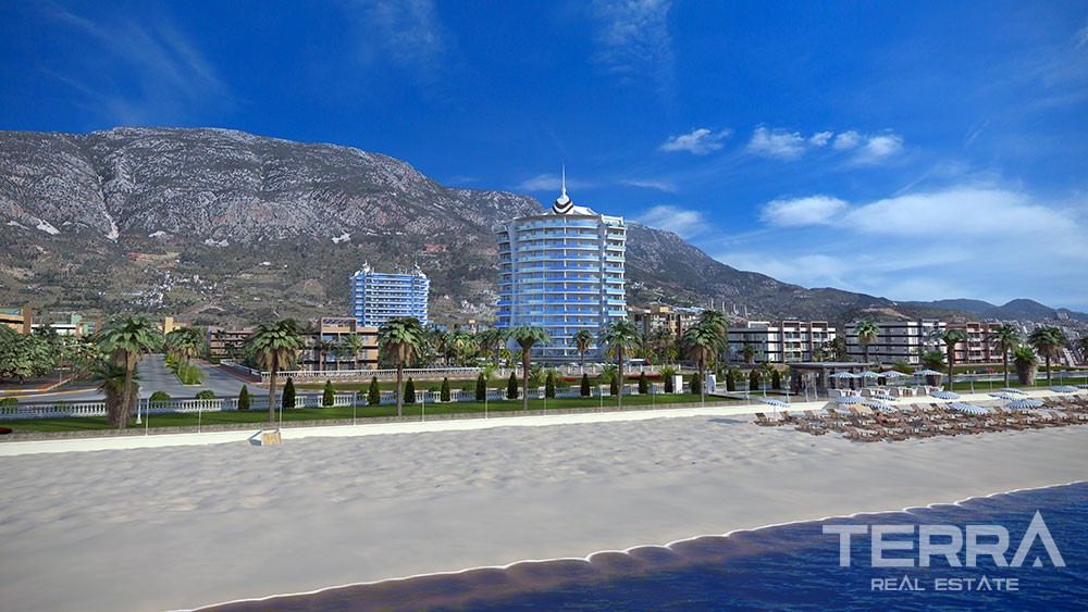 Exclusive sea front apartments in Mahmutlar, Alanya - 5067